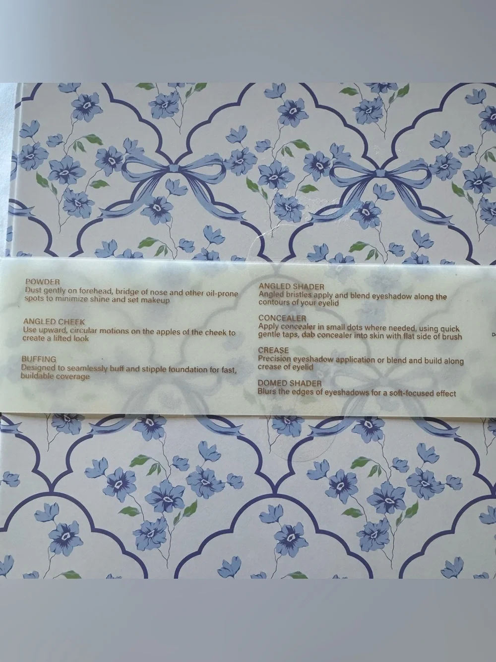 Primrose Powder Blue | 10pc Makeup Brush Tin